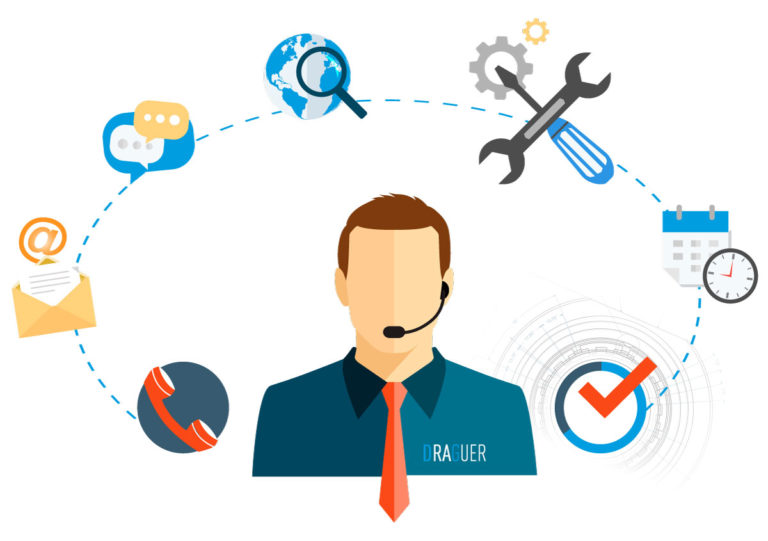 Draguer technical customer support