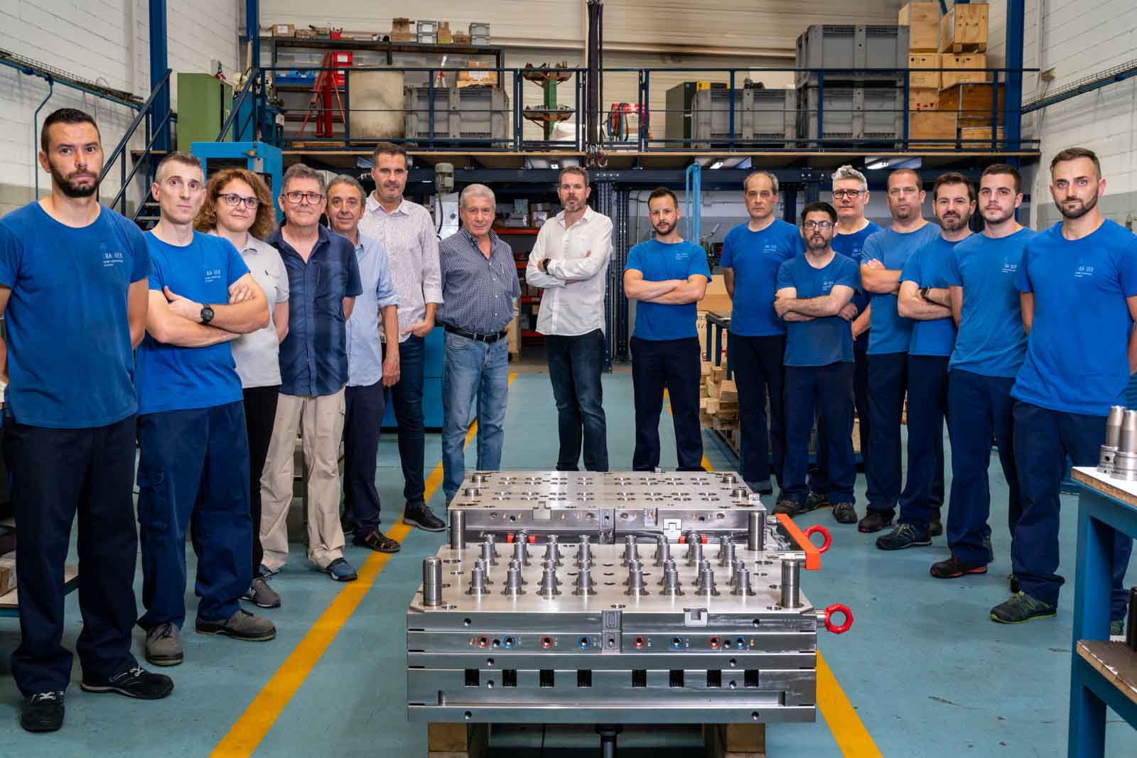 Draguer, equipo humano